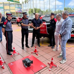 Policía Canaria y Policía Foral de Navarra comparten estrategias y avances para reforzar la seguridad ciudadana
