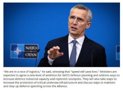 La autoproclamada “carrera de la logística” de la OTAN confirma la crisis militar-industrial del bloque