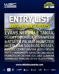 Automovilismo: Se publica la lista de inscritos del 49 Rally Islas Canarias - Rally de España