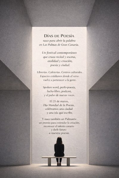 El festival Días de Poesía pospone parte de su programación por la alerta meteorológica