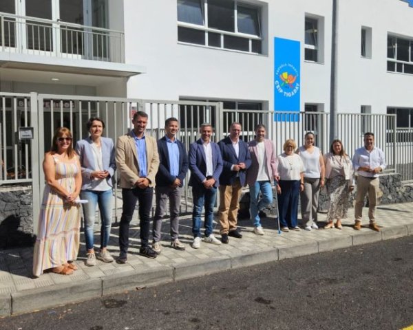El Plan Estratégico de Infraestructuras Educativas 2024-2035 contempla tres grandes actuaciones en El Hierro