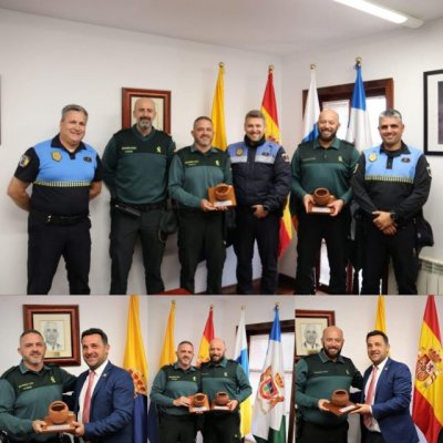 Artenara: Reconocimiento a Guardias Civiles