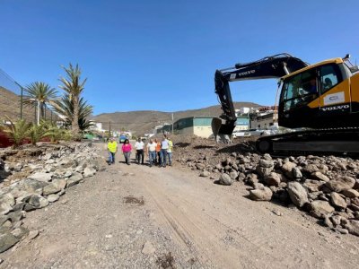 La Gomera: El Cabildo inicia las obras de encauzamiento del &uacute;ltimo tramo del Barranco de La Concepci&oacute;n (V&iacute;deo)