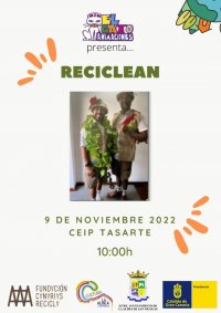 La Aldea: El CEIP Tasarte acoge este mi&eacute;rcoles el espect&aacute;culo medioambiental &ldquo;Reciclean&rdquo; con una jornada de puertas abiertas