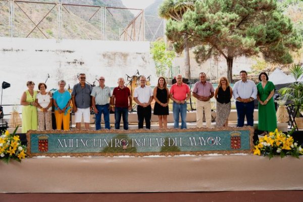 La Gomera: El Encuentro del Mayor re&uacute;ne en Hermigua a m&aacute;s de 800 personas de los seis municipios
