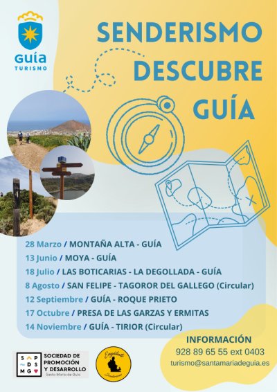 Guía: El Ayuntamiento impulsa el turismo de naturaleza con el programa de senderismo “Descubre Guía”