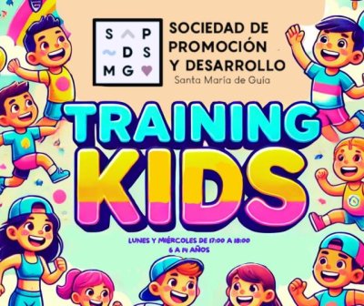 La Sociedad de Promoci&oacute;n y Desarrollo Santa Mar&iacute;a de Gu&iacute;a ofrece Training Kids para ni&ntilde;os y adolescentes