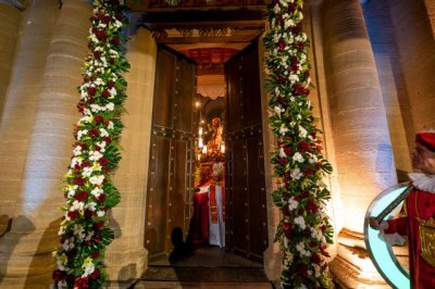 El Santuario de Santiago cierra la Puerta Santa tras un A&ntilde;o Jacobeo 21-22 hist&oacute;rico para G&aacute;ldar