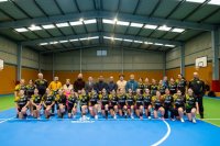 G&aacute;ldar estrena cancha polideportiva cubierta en Piso Firme