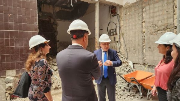 El Cabildo recupera la estructura original del edificio que albergará oficinas del Instituto Insular del Patrimonio Mundial y la Reserva de la Biosfera