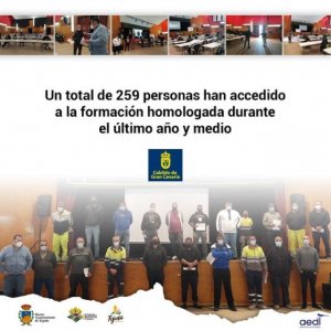 Tejeda: El Ayuntamiento ha culminado en el último año un Plan Formativo que ha contado con 14 acciones formativas