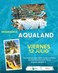 La Universidad Popular de Gu&iacute;a organiza una salida veraniega a Aqualand para el pr&oacute;ximo viernes 12 de julio