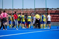 Hockey: La UD Taburiente firma una gran victoria ante el Club Egara en un emocionante partido en 7 Palmas