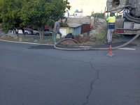 La Aldea: Contin&uacute;an las obras de limpieza y saneamiento en el alcantarillado da&ntilde;ado por la borrasca Hermine