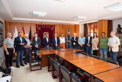 Cabildo y San Mateo dise&ntilde;an una estrategia conjunta para cumplir los objetivos que persigue el municipio