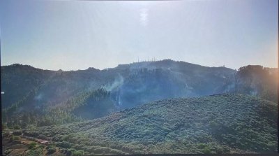 El 95% del per&iacute;metro del incendio se encuentra estabilizado o controlado