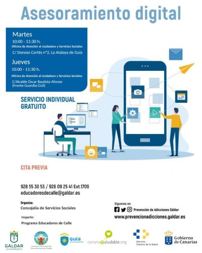 Gu&iacute;a: Taller de asesoramiento digital en la Oficina Municipal de Atenci&oacute;n Ciudadana y Servicios Sociales