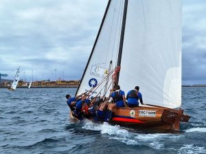 Vela Latina Canaria: Lucha contra el crono en un Concurso Belén María que venció el Portuarios
