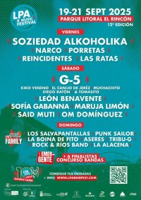Festival LPA B&amp;M Del 19 al 21 de septiembre en Parque Litoral el Rincón (Gran Canaria)