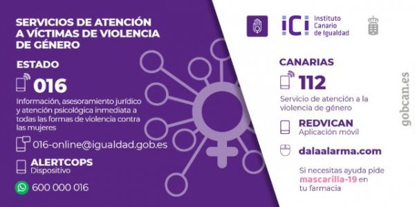Canarias registró en 2022 más de 15.000 llamadas por violencia de género en el 112