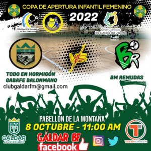 Gáldar: Comienzo de liga de balonmano femenino