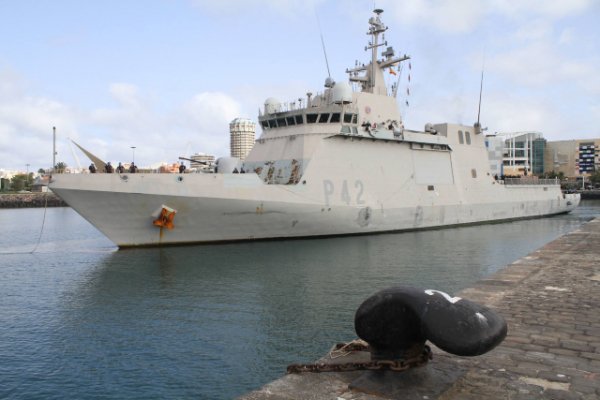 El Patrullero &quot;Rayo&quot; participó en operaciones de vigilancia y disuasión en aguas del archipiélago canario