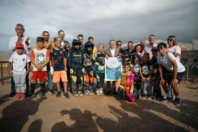 G&aacute;ldar abre el primer circuito de motocross de Canarias