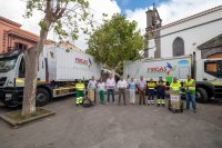 Villa de Firgas: Presentaci&oacute;n de la nueva empresa del servicio de recogida de residuos urbanos y de limpieza viaria