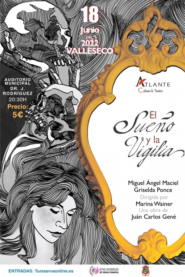 Humor e ironía en la nueva apuesta del Auditorio de Valleseco con “El sueño y la vigilia”