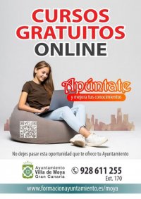El Ayuntamiento de la Villa de Moya cuenta con una nueva Escuela Virtual de Formación