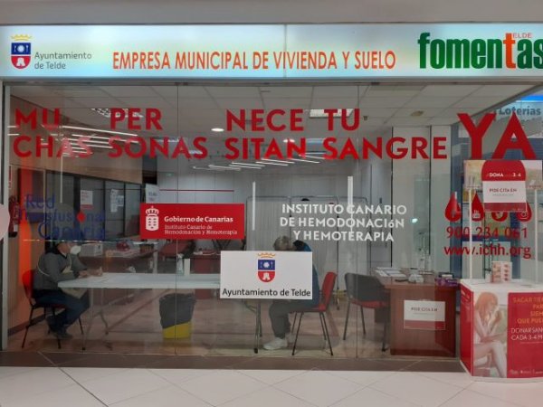 El ICHH activa una nueva campaña de donación de sangre en el Centro Comercial Alcampo