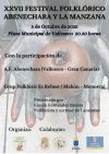 Valleseco: El Festival Folklórico Abenechara inaugura el fin de semana grande de las Fiestas de La Manzana