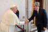 El presidente llama la atenci&oacute;n sobre la emergencia migratoria en su Audiencia con el Papa Francisco