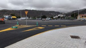 La Consejería pone en servicio la glorieta de Visvique en la GC-20, en Arucas