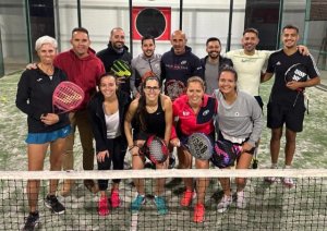 Natalia Godoy y Pablo Hernández ganan en la modalidad mixta del Torneo de Pádel de Navidad de La Aldea de San Nicolás