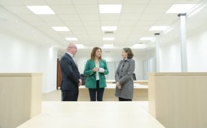 Barreto: &ldquo;Iniciamos la reubicaci&oacute;n de los &oacute;rganos judiciales para ampliar el espacio de Violencia sobre la Mujer&raquo;