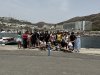 Varias decenas de jóvenes de La Aldea participan en la travesía marítima ‘Paseo en catamarán’