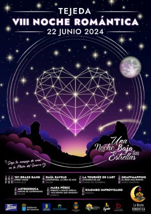 Tejeda se prepara para una noche de besos y música bajo las estrellas