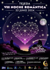 Tejeda se prepara para una noche de besos y música bajo las estrellas