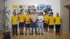 Francisco Castellano agasaja a los tiradores del Club Sala de Armas de Esgrima Infantil