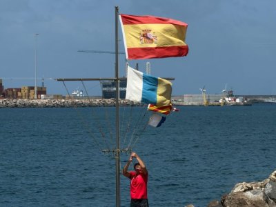Vela Latina Canaria: La quinta jornada del Campeonato Aguas de Teror queda aplazada por las fuertes condiciones de viento en la bahía capitalina
