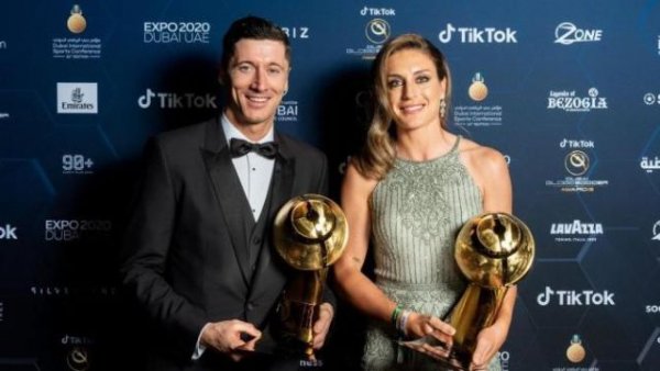 Lewandowski y Putellas, los grandes ganadores de los premios The Best