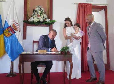 Carla Díaz Vega, protagonista del primer acogimiento civil en Guía