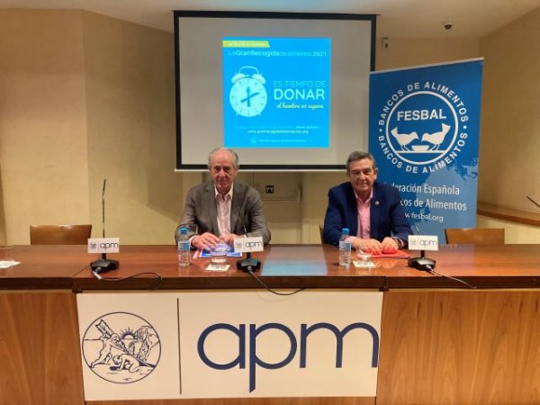 Pedro Llorca, Presidente del Banco de Alimentos y de FESBAL presentó la &quot;Gran Recogida 2021&quot;