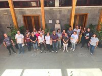 El alcalde de Guía da la bienvenida a los trabajadores del Programa de Fomento y Empleo Agrario para las Zonas Agrarias Deprimidas 2025