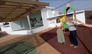 La Aldea: La Plaza de El Albercón y el Parque de Los Cardones renuevan su imagen