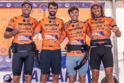 Windsurf: Marc Paré firma un histórico triplete de victorias en El Médano y Sarah-Quita Offringa repite triunfo