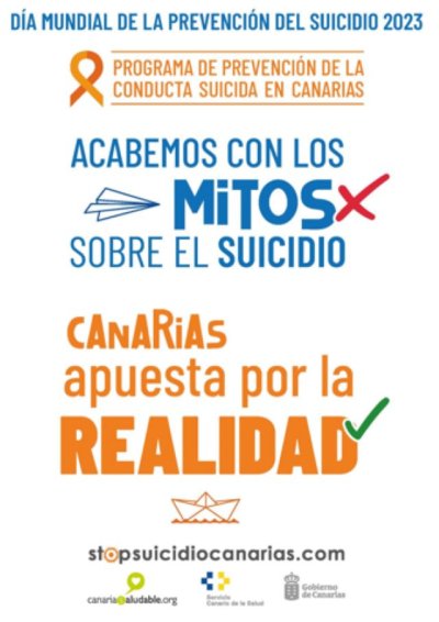 Sanidad pone en marcha una campa&ntilde;a y una web de prevenci&oacute;n de la conducta suicida en Canarias