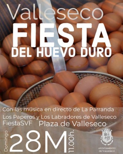 Nueva edición de la Gran Fiesta del Huevo Duro de Valleseco