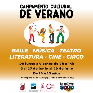Puerto del Rosario: El Ayuntamiento pone en marcha un divertido ‘Campamento Cultural de Verano’ para los/as más jóvenes